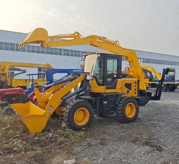 Used Excavator Loader Engineering Busy On Both Ends manufacturers